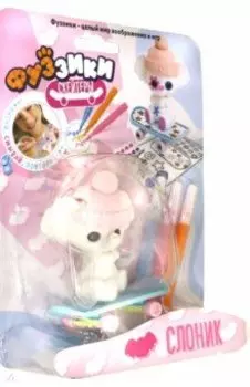 Игровой набор. Слоник со скейтбордом