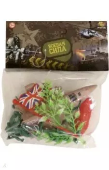 Игровой военный набор, 9 предметов (PT-01545)