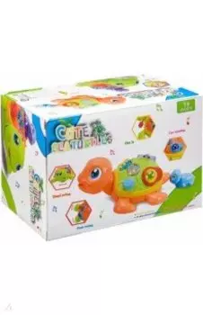 Игрушка Черепаха, музыкальная, светящаяся