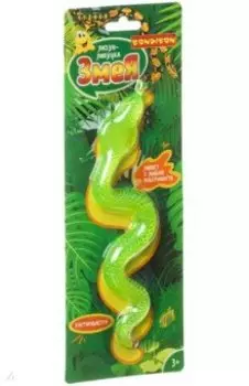 Игрушка Чудики. Лизун-липучка «Змея», салатовая (ВВ4287)