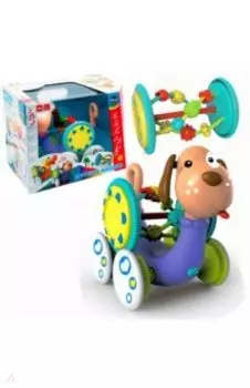 Игрушка-каталка музыкальная Собака