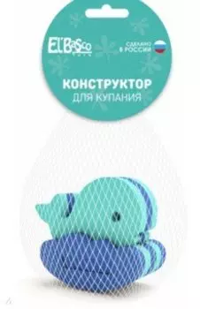 Игрушка-конструктор для купания мини Кит