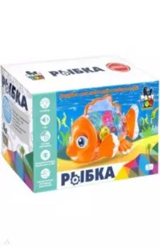 Игрушка музыкальная Рыбка с шестеренками