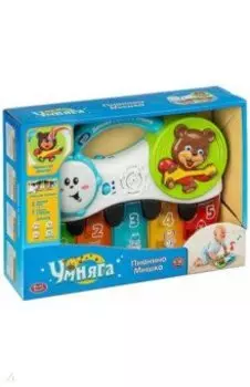 Игрушка пластиковая развивающая "Пианино Мишка"