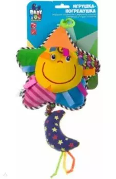 Игрушка развивающая мягкая, подвеска Солнышко