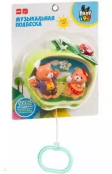 Игрушка развивающая Музыкальная карусель, Медведи в яблоке