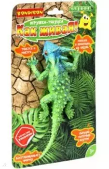 Игрушка-тянучка Как живая! Хамелеон