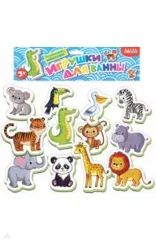 Игрушки для ванной. Мой зоопарк