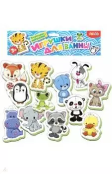 Игрушки для ванной. Зверюшки-игрушки