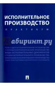 Исполнительное производство. Практикум. Учебное пособие