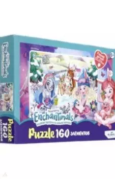Энчантималс. Пазл-160 "Зимний день" (05983)