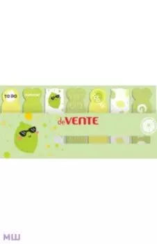 Этикетки-закладки Lime, 7 цветов