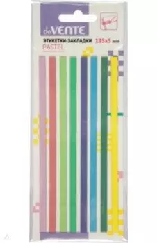 Этикетки-закладки Pastel, 8 цветов