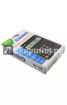 Калькулятор настол Casio черный/коричневый 12-разрядный (DX-12B)