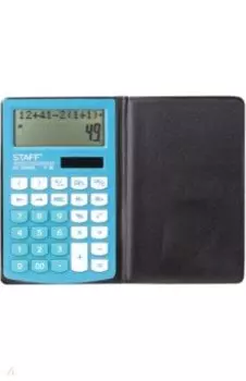 Калькулятор настольный (10 разрядов, голубой) (DC-100NBL (250429)