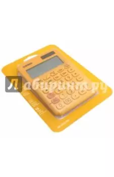 Калькулятор настольный, 12-разрядный, оранжевый (MS-20UC-RG-S-EC)
