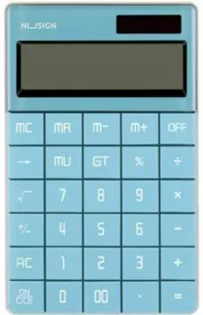 Калькулятор настольный Nusign, синий