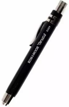 Карандаш цанговый металлический с клипом Versatil, черный