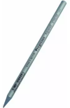 Карандаш цельнографитный в лаке акварельный Progresso 8780/35, серый платиновый