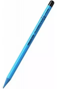 Карандаш цельнографитный в лаке Progresso 8740/06, флуоресцентный, голубой