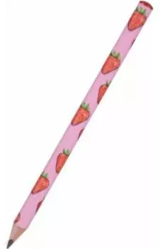 Карандаш чернографитовый Клубника, 4В