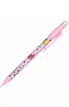 Карандаш механический с ластиком "HappyGraphix. Ёжики" (0,7 мм) (21-0042/08)