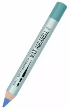 Карандаш восковой акварельный голубовато-серый светлый