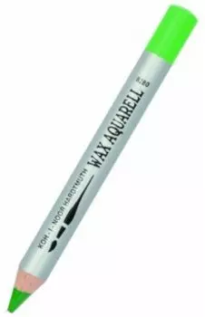 Карандаш восковой акварельный, весенний зеленый