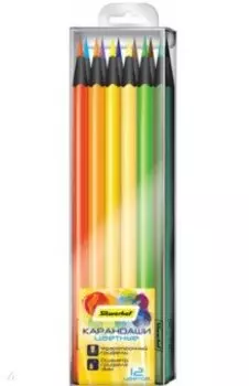 Карандаши 12 цветов "Солнечная коллекция" (134217-12)