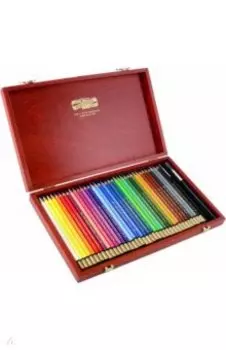 Карандаши акварельные Mondeluz, 36 цветов, с 2 кистями