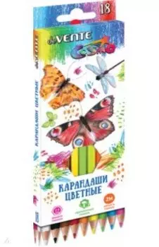 Карандаши цветные Cosmo, 18 цветов