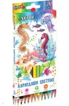 Карандаши цветные Cosmo, 24 цвета