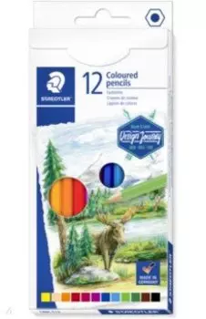 Карандаши цветные "Design Journey", 12 цветов (146CC12)