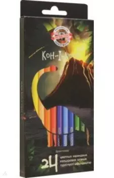 Карандаши цветные Dino, 24 цвета