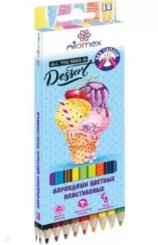 Карандаши цветные Dolce Vita, 18 цветов