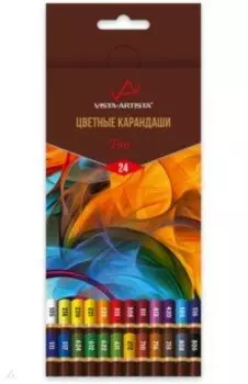 Карандаши цветные Fine, 24 цвета