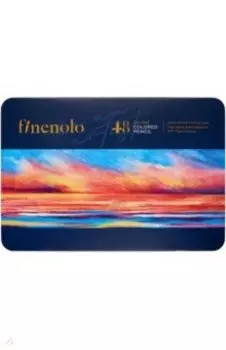 Карандаши цветные Finenolo, 48 цветов