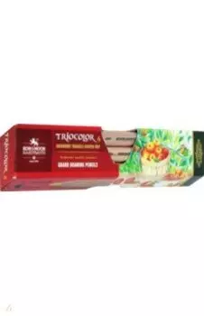 Карандаши цветные художественные Jumbo Triocolor, 6 цветов
