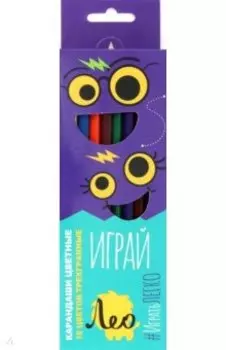 Карандаши цветные Играй, 18 цветов