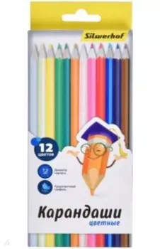 Карандаши цветные Народная коллекция, 12 цветов