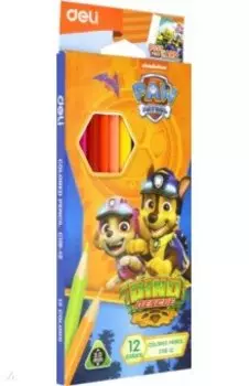 Карандаши цветные Paw Patrol, 12 цветов