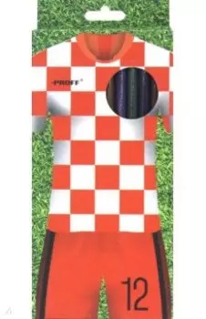 Карандаши цветные "Proff. Спорт 4" (12 цветов) (03-6753)