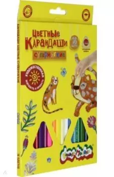 Карандаши цветные, супермягкие, утолщенные, 18 цветов (КМКМ18)