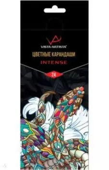 Карандаши Intense, 24 цвета