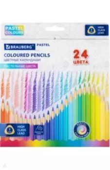 Карандаши Pastel, 24 цвета