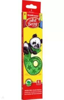Карандаши шестигранные ArtBerry, 6 цветов