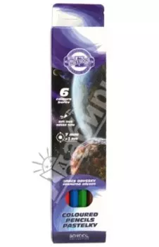 Карандаши Space Odyssey, 6 цветов