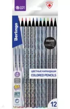 Карандаши SuperSoft. Starlight, 12 цветов
