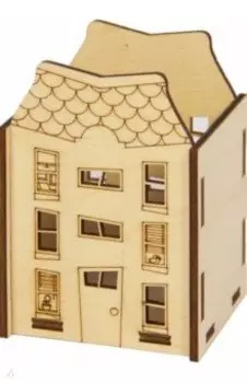 Карандашница Дом крыша с черепицей