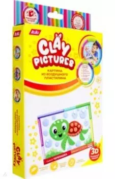 Картина из пластилина Черепашка